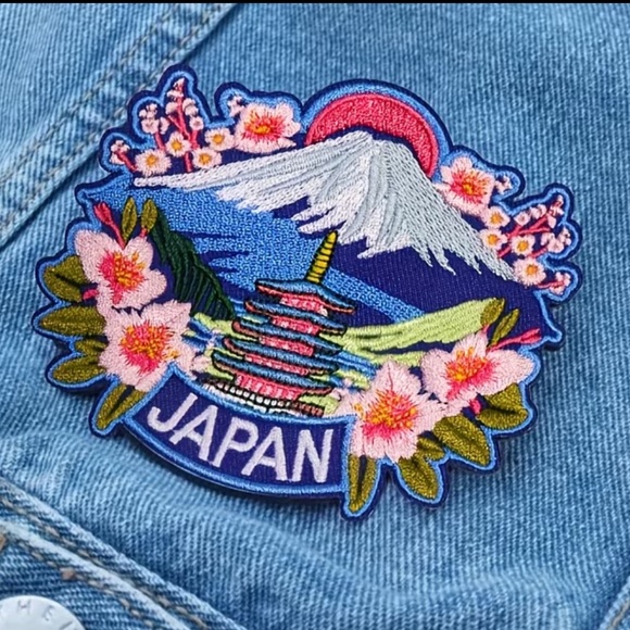 Colorful Japan Embroidered Patch - Picture 6 of 7